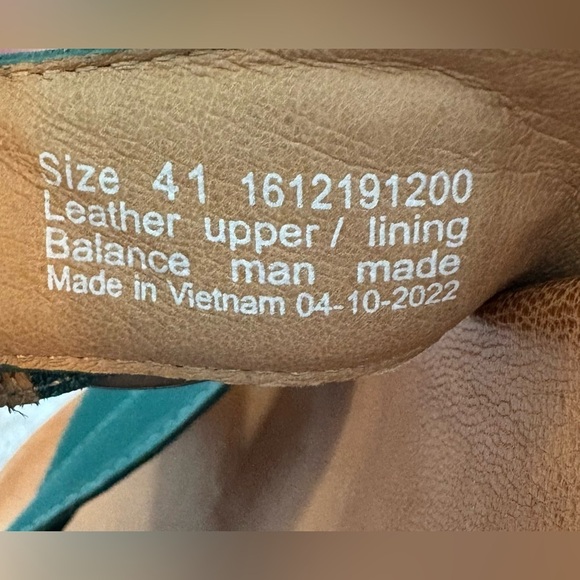 NEW w/o Box DANSKO Women's Aubree Sandal in Teal Size 41 or U.S. 10 to 10.5 - Picture 3 of 9